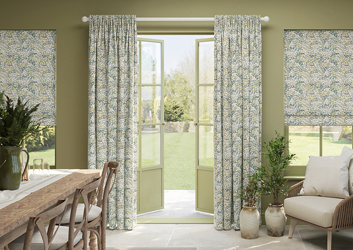 Mini Camphora, Sage - Made to Measure Curtains - Image 3